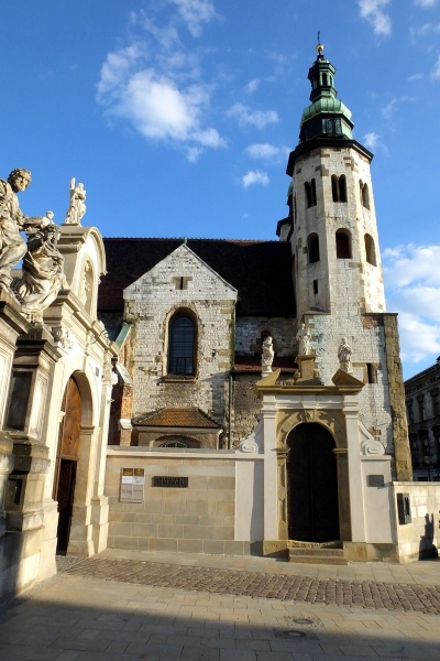 kościół pod wezwaniem świetego andrzeja w krakowie